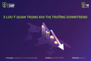 3 LƯU Ý QUAN TRỌNG KHI THỊ TRƯỜNG DOWNTREND